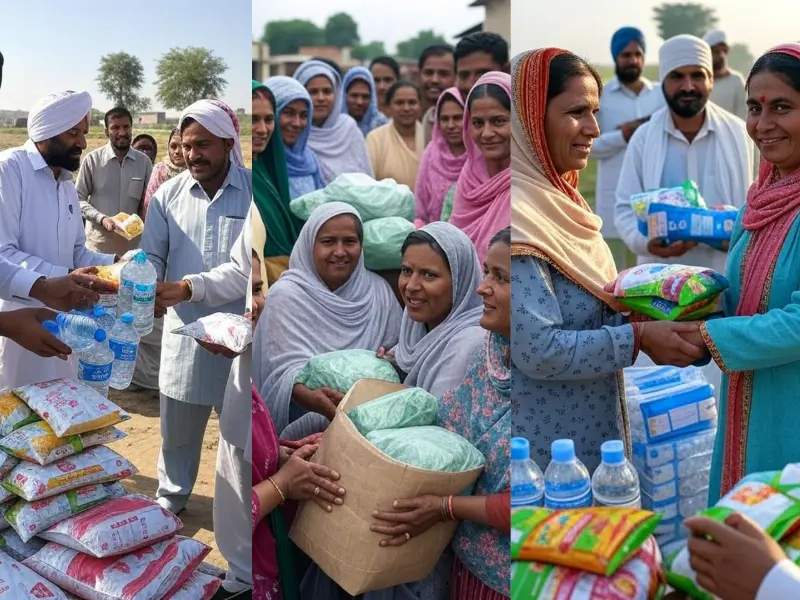 Flood Relief Work