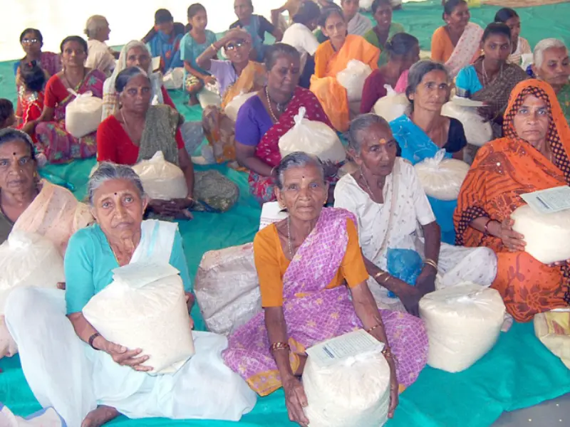 Free Ration Distribution